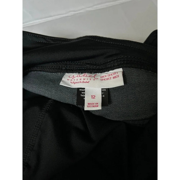 Ingrid & Isabel Maternity Midi Cut Off shorts 12/31 - Picture 3 of 6